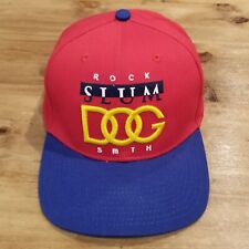 Rock Smith Slum Dog Hat Cap Snap Back Adjustable Red One Size Cotton