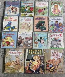 VTG Lot of 15 My Little Golden Books & First Little Golden Books Amazing Shape - Picture 1 of 5