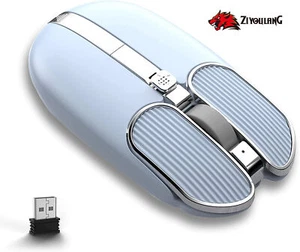 ZIYOU LANG X1 2.4G Wireless Mouse Rechargable Silent Mice Lightweight - Picture 1 of 12