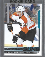 Mikhail Vorobyev Flyers 2018-19 Upper Deck Young Guns Rookie Card #203