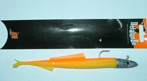 FIRE EEL DELALANDE 180 MM colore 98 artificiale soft bait montato GR 60 con amo - Imagen 1 de 1