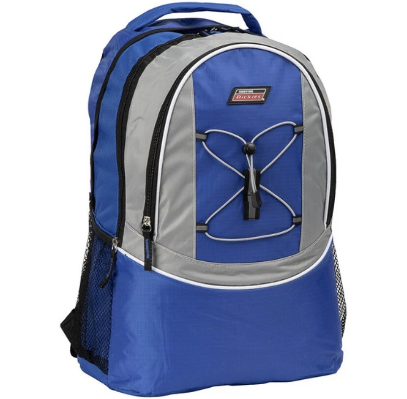 Mochila escolar Dickies mochila de dia, 2 bolsos laterais para uma garrafa de água ergonômica nova - Imagem 1 de 4