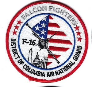 PATCH USAF 121ST FIGHTER SQ F-16 DC AIR GUARD JT24 - Bild 1 von 1