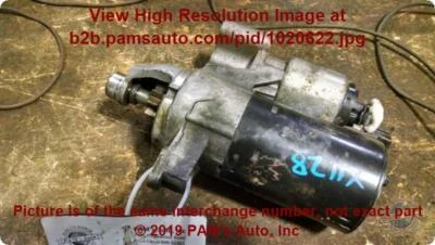 Used Starter Motor fits: 2012 Audi Q5 2.0 Grade A - Image 1 of 4