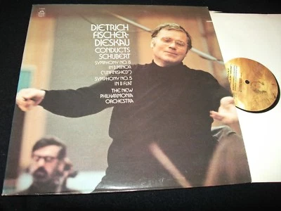 SCHUBERT<>DIETRICH FISCHER-DIESKAU CONDUCTS...<>US Pressing<>ANGEL S-36965 - Image 1 of 2