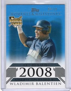2008 Topps Moments & Milestones Rookie Blue #174 Wladimir Balentien RC 4/10 - Picture 1 of 2