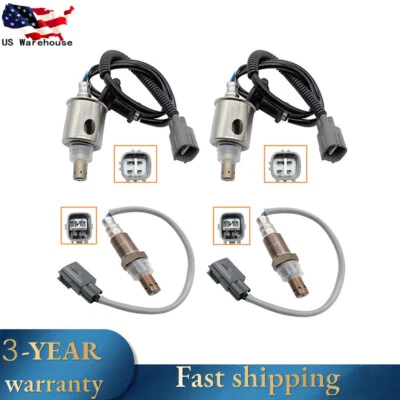 Sensor de oxígeno aguas arriba + aguas abajo 4 piezas para Lexus GS350 IS250 2007 2008 3,5 L TRACCIÓN TRASERA Foto 1 de 4