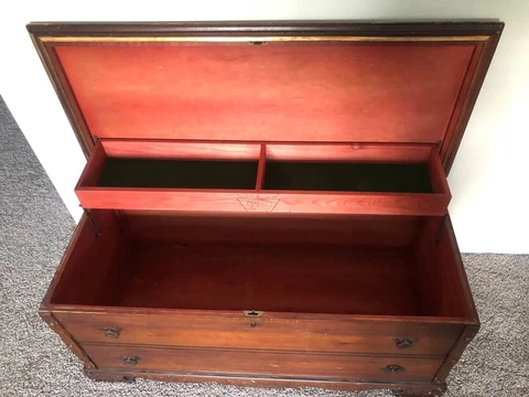 Richmond Cedar Works Geuine White Cedar Chest Cover