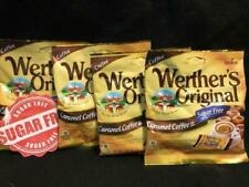 Werther's Sugar Free Caramel Coffee Werthers Creamy Hard Candy {LOT OF 4 BAGS}