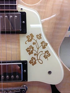 ES-335 SHORT 2010-11 Pickguard W/ES-295 Floral Design for Gibson Vintage Project - Picture 1 of 5