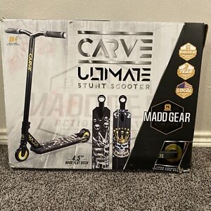Madd Gear Carve Ultimate Complete Pro Scooter, Black