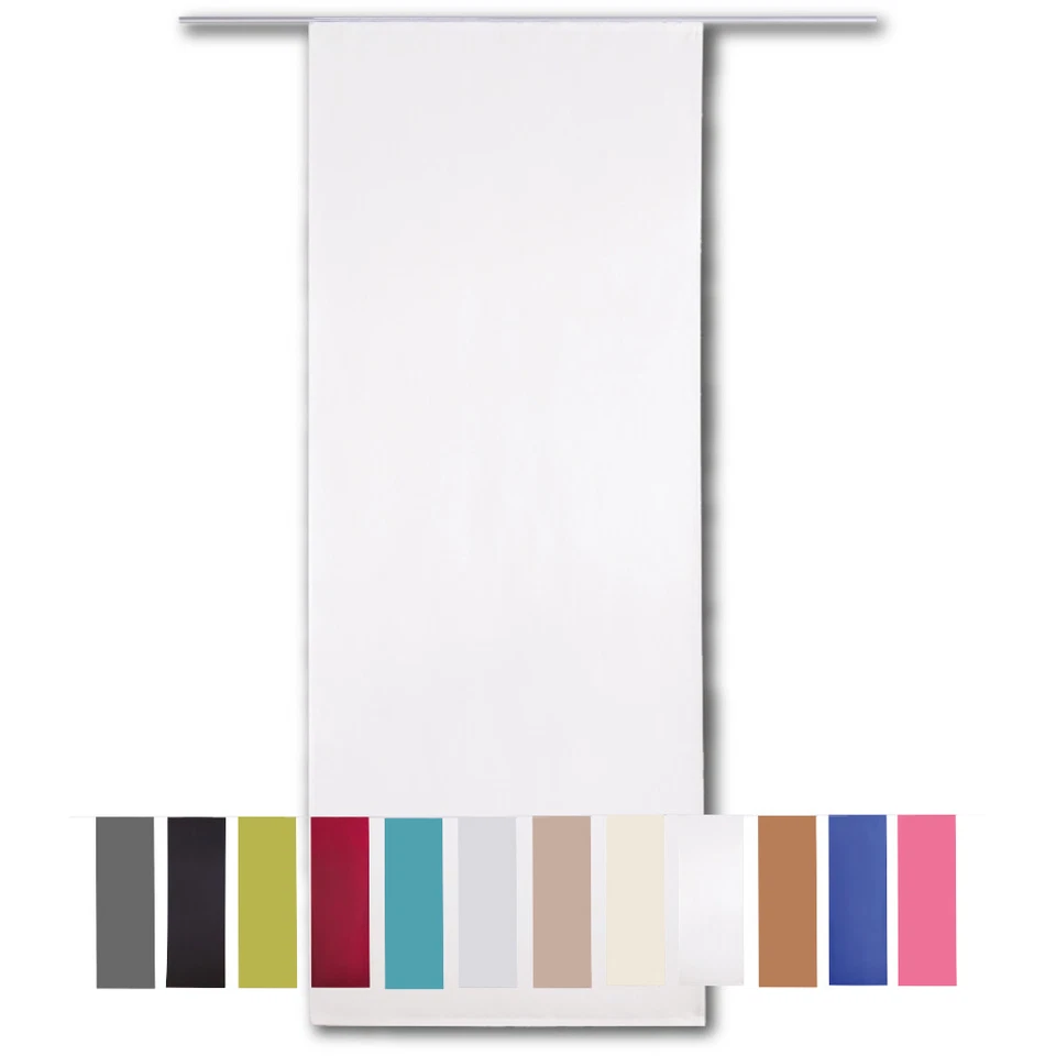 Schiebegardine Blickdicht Schiebevorhang ca. 60x245cm Flächenvorhang Raumteiler  - Bild 1 von 3