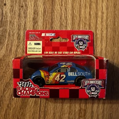 1998 Racing Champion Joe Nemechek  #42 Bellsouth Nascar 1:64 Diecast Car  NIB - Image 1 of 4