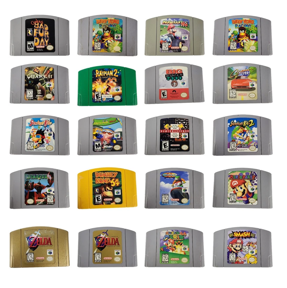 Nintendo N64 Video Games _ Tested_ Many Titles to Choose From - Image 1 of 4