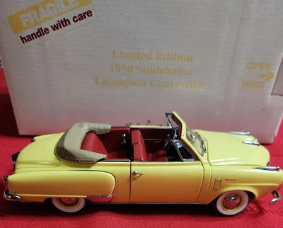 Danbury Mint 1950 Studebaker Champion Convertible Limited Edition 117 Of 5000 - Image 1 of 4