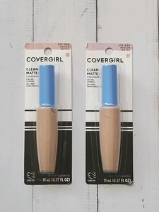 2× COVERGIRL Clean Matte Concealer Medium #215-220, 0.37 fl oz  - Picture 1 of 1