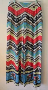 Pantalone Palazzo Donna Lolly Wolly Doodle Vibrante Colorato Taglia S - Foto 1 di 4