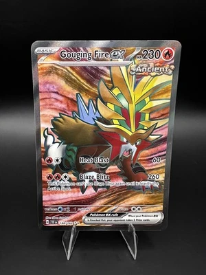 Gouging Fire ex 188/162 SV05: Temporal Forces Holo - Image 1 of 2