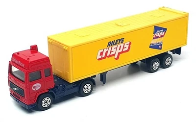 Corgi 1/64 Scale SF02 - Volvo Truck & Trailer "Sooner Foods" - Red/Yellow - Image 1 of 4