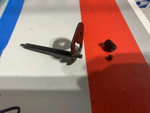 Dual 1219 Vintage Stereo Turntable Parting out -Cuing Lift Plate/Stem + Sleeve - Picture 1 of 5