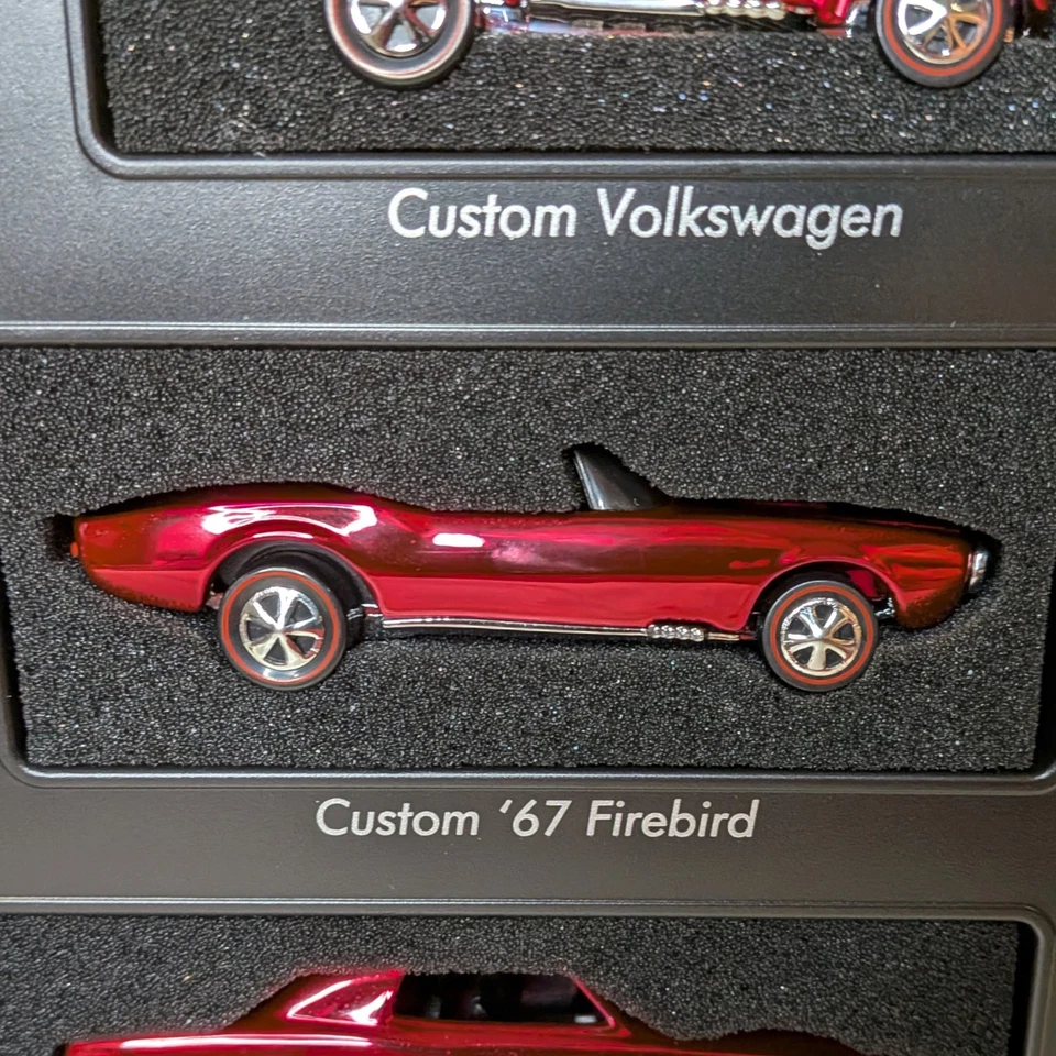 风火轮 RLC 美泰 80 周年套装 - 定制 Firebird - 全新 带泡沫插入件 — 第 1/1 张图片