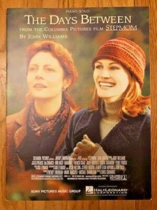 JOHN WILLIAMS 1988 HOLLYWOOD film theme STEPMOM sheet music THE DAYS BETWEEN - Picture 1 of 2