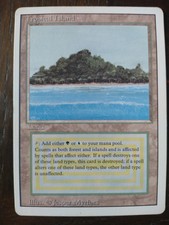 MTG Tropical Island - Revised Dual Land - LP