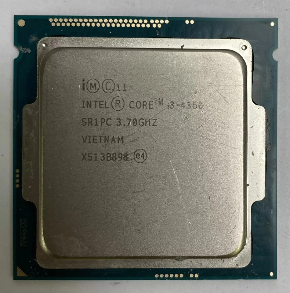 Intel Core i3 SR1PC i3-4360 3.70GHz 3M Socket 1150 Dual Core Processor / CPU - Image 1 of 1