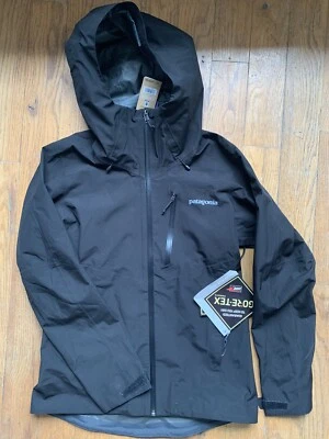 Chaqueta de Lluvia Patagonia Calcite GTX - Para Mujer Extra Pequeña XS ~ $249.00 84996 Negra Foto 1 de 4