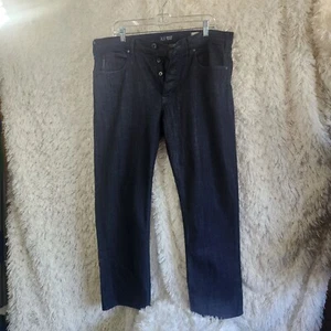 Pantalones de mezclilla Armani Jeans J21 lavado oscuro con botones talla 38 para hombre? (Ver Medida - Imagen 1 de 7