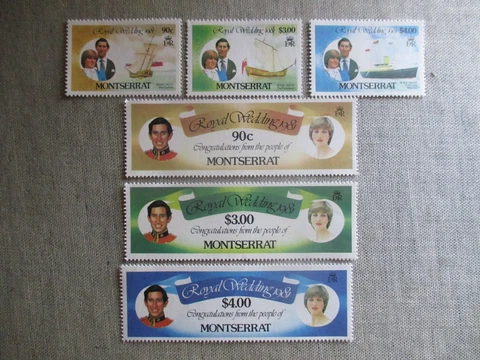 Montserrat, Scott#465-470,MNH Cover