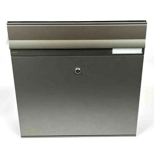 SIEDLE BKM 611-4/4-0 TM Briefkasten-Modul mit Klappe titan-metallic, unused/OVP - Bild 1 von 7