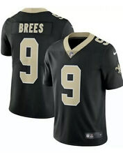 New Orleans Saints Drew Brees #9 Nike Game Jersey 2XLarge Black