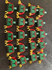 Lego Castle Minifigure Forestman 10305 Brand New Torso Cas571 Lot X20 - Picture 1 of 8