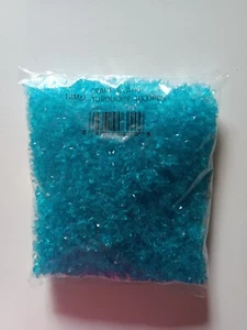 "STARFLAKE BEADS" - TURQUOISe - 12 m/m - 1000-ct - NEW - Picture 1 of 2