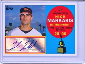 NICK MARKAKIS 2008 TOPPS ALL ROOKIE TEAM #ARA-NM AUTOGRAPH AUTO SP #'D 12/25 - Picture 1 of 2
