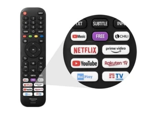 Télécommande D'Origine Hisense Vidaa EN2H30H - Photo 1/2