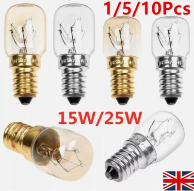 1-10X E14 Salt Lamp Globe Bulb 15/20W Light Bulbs Retro AC 220-240V Mini Bright. - Image 1 of 4