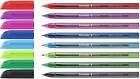 Schneider 102298 Vizz Ballpoint Pen (For Easy and Fast Writing, Ink Colour Barre
