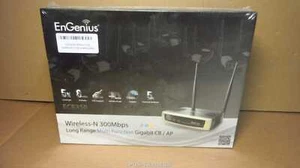 EnGenius ECB350 Wireless Indoor Access Point PoE 300Mbps 11n Long Range NEW NEU - Afbeelding 1 van 3