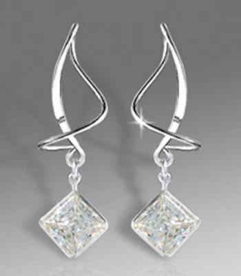 Ohrschmuck Earspirals Magic Princess Ohrringe - Ohrhänger Silber 925  - Bild 1 von 3