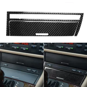 Carbon Fiber Interior Ashtray Storage Trim For BMW 3 Series E46 4-Door 1998-2005 - Picture 1 of 12