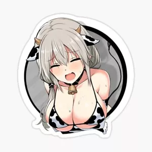 Sexy Pegatinas Anime Vaca Niña Tetas Grandes Niña Mujeres Explícitas Hermosas - Imagen 1 de 1