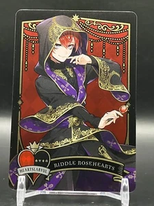 Riddle Rosehearts Disney Twisted Wonderland Cards JCC juego japonés HEARTSLABYUL - Imagen 1 de 7