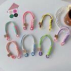 Nylon Mobile Phone Lanyard Candy Colors Hanging Rope Portable Phone Chain