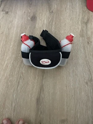 Cinturón de combustible de helio Profile Design negro/rojo +2 botellas adicionales para correr Vb9 Foto 1 de 4