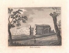 Antique Engraved Print 1787 - Walden Castle, Essex, Francis Grose