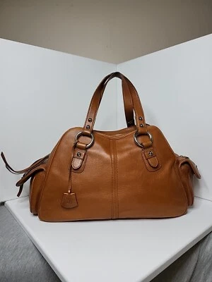 Bolso de mano Banana Republic de cuero marrón usado Foto 1 de 4