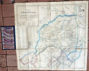 Map of the Transvaal by F. Jeppe 1878 - Picture 1 of 4