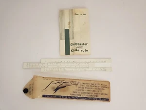 Globemaster vintage n. 62200 Regola di scorrimento 5" con custodia e manuale originali - Foto 1 di 9